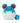 Peluche Pokémon Squishmallows Bleu et Blanc 25 cm - Jazwares Soft Toys
