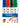 Fila Marcatori per Lavagna Colorati, Punta Scalpello 6,5 mm, Inchiostro Alcol, 4 pz