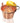 Ardes 2480 Sbattitore con base rame e giallo, ciotola in rame 28 cm, 10W