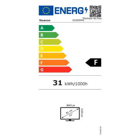 Thomson 32UE5M45 TV LED 32