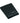 Fellowes tappetino per mouse nero con poggiapolsi ergonomico in memory foam 21x25 cm