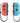 Nintendo Joy-Con Blu e Rosso Wireless per Switch - Set 2 Controller Analogici/Digitali