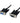 StarTech.com Cavo seriale null modem SCNM9FM2MBK 2m DB9 M/F Nero