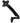 StarTech.com Height Adjustable TV Wall Mount for 12-30" TVs Black