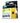 DYMO Etichette Vinile Industriali Nero su Giallo 2,4cm x 5,5m Resistenti Rhino