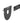 Logitech Tap Wall Mount Supporto da Parete 939-001817 con Gestione Cavi per Logitech Tap - Nero