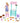 Barbie HCN22 Bambola alla Moda Femmina Multicolore con Abito Rimovibile 3+ Anni