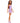 Mattel Barbie Bambola Fashion HGM57 con Vestito Viola e Sandali Lilla 30 cm