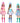 Barbie A Touch of Magic HRR12 Bambola alla Moda Unicorno Colori Assortiti 3+ Anni