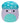 Squishmallows Pyle Peluche Collezionabile Morbido Schiacciabile Blu e Grigio 40 cm