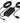HP Poly Adattatore PoE++ 65W 2.5G B5NH6AA con Cavo CAT6A 3,66m e Cavo di Alimentazione Nero
