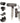 Shark Asciugacapelli SpeedStyle Pro Flex 4 in 1 HD542EU 1700W Ionico Manico Pieghevole Grigio