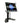 CTA Digital Anti-Theft Tablet Holder 7-13" Black Aluminum with Flat Key