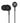 Cuffie In-Ear V7 HA200 Cablate Stereo Nero per Musica con Connettore 3.5 mm