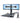 Ergotron WorkFit-A Adjustable Dual Monitor Stand for Desk Black 22" 11.3kg