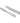 APC Rail Kit SRTGRK2 1U per XLBP Argento - Accessorio per Server Rack