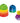 Fisher-Price Scodelle Impilabili Trasformelle con Pallina Sonaglino Multicolore