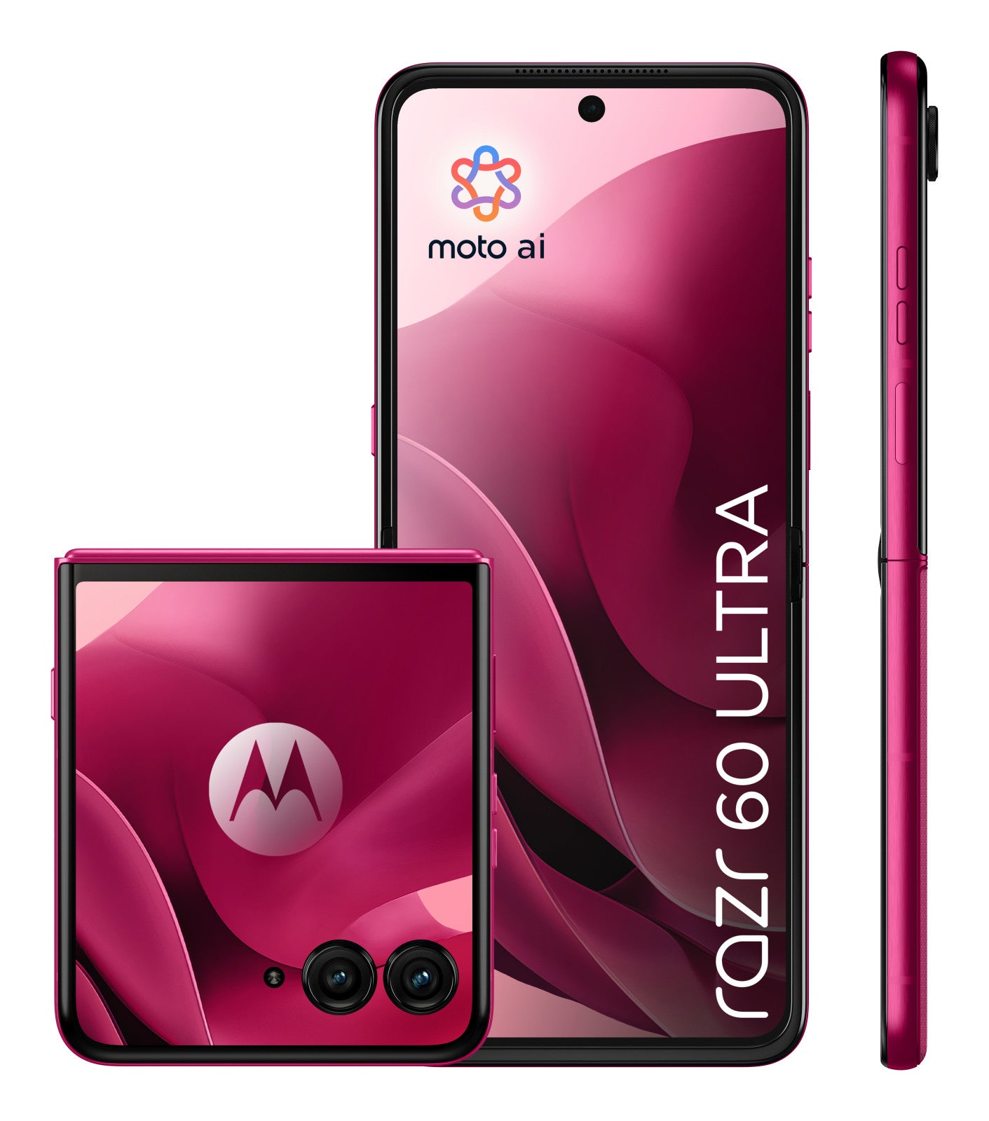 Motorola razr 60 ultra Smartphone Pieghevole 5G 512GB Rosa Android 15 Doppia SIM