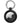OtterBox Custodia AirTag Antishock Ultra Sottile Nero con Moschettone