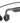 Shokz OpenMove Cuffie a Conduzione Ossea Wireless Bluetooth Grigio Sport