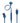 JBL Tune 310C USB-C Auricolari In-Ear Cablati Blu con Microfono