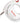 Moulinex EasyMax ABM11A Sbattitore Elettrico Manuale 200W 2 Velocità Bianco e Rosso