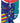 Forbici Maped Pixel Party 13 cm per Bambini Bi-materiale Blu Mod. 464917