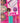Maped Reversible Pencil Case Multicolor Barbie 931915 - School Accessory