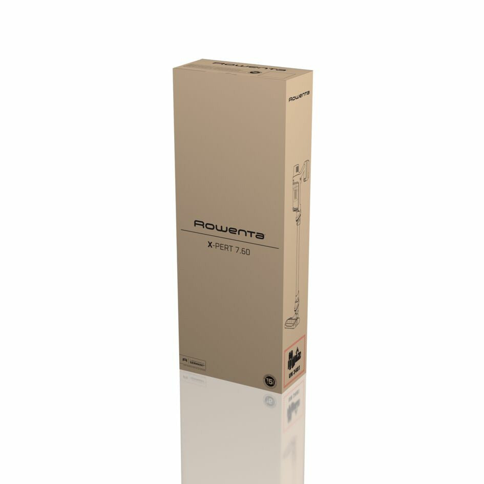 Rowenta X-Pert 7.60 RH6A71 Aspirapolvere a Bastone 2in1 Senza Sacchetto Rosso 45min