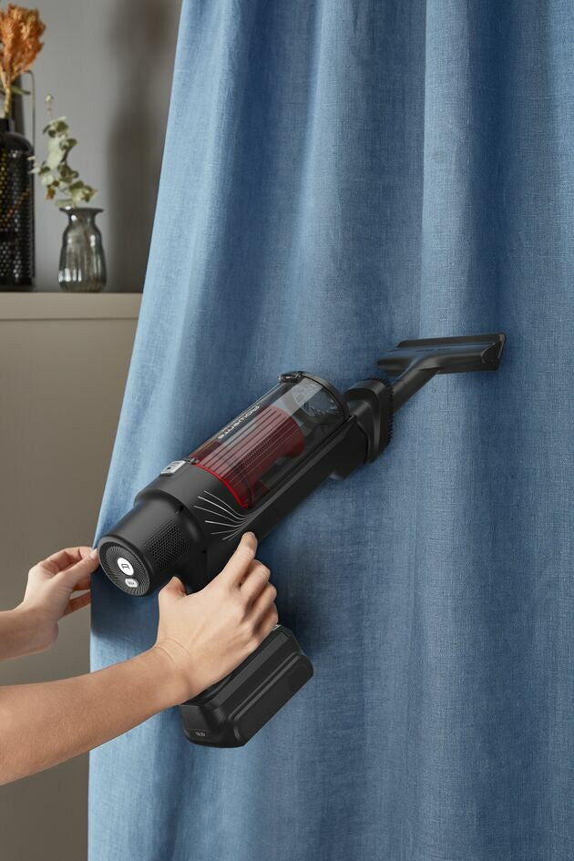 Rowenta X-Pert 7.60 RH6A71 Aspirapolvere a Bastone 2in1 Senza Sacchetto Rosso 45min