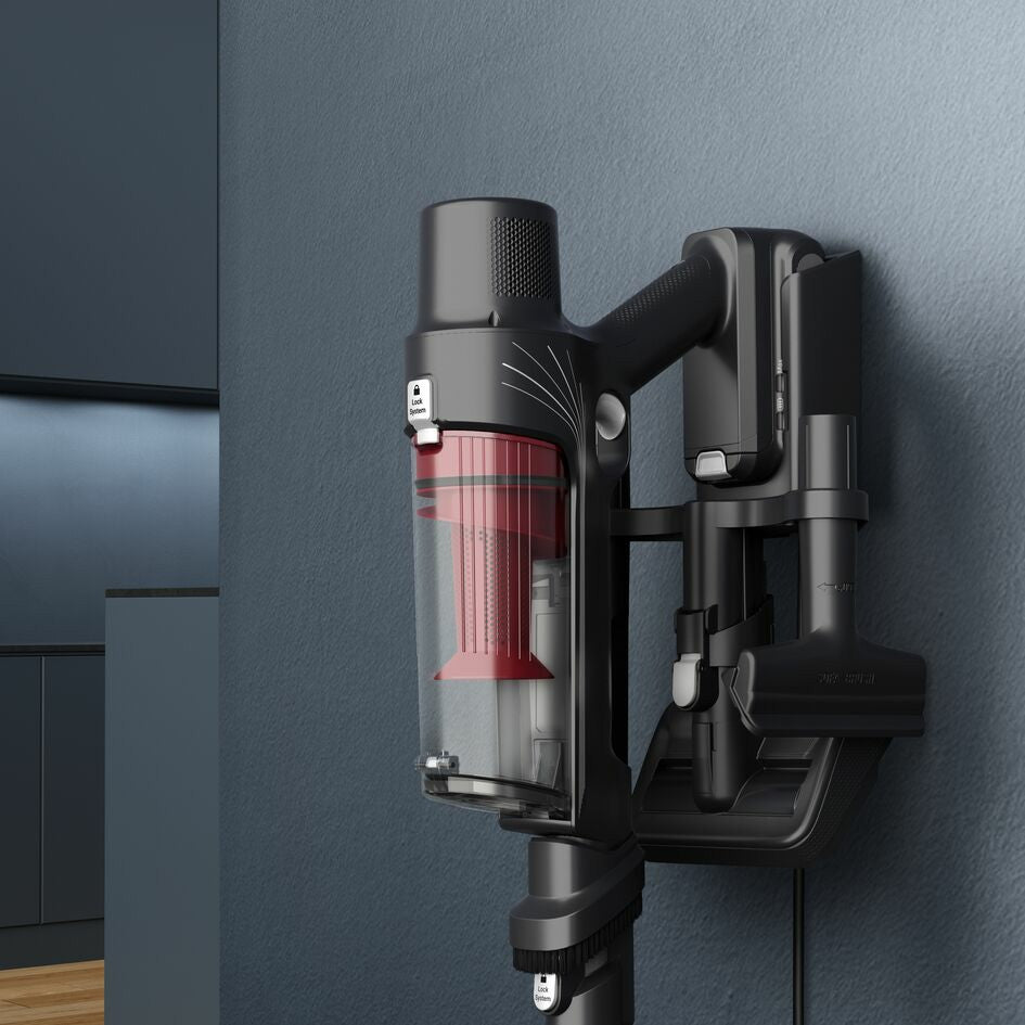 Rowenta X-Pert 7.60 RH6A71 Aspirapolvere a Bastone 2in1 Senza Sacchetto Rosso 45min