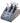 Thrustmaster TCA Quadrant Boeing Edition Grigio Joystick USB