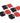 Hama 00004374 Supporti adesivi neri per montatura GoPro - Accessori fotocamera