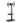 Equip Supporto TV da Pavimento 37"-75" Nero Girevole 40kg per TV Curvi Mod. 650613
