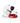 Scotch Dispenser Nastro Adesivo C31-Dog Bianco e Rosso Ricaricabile da Scrivania 19mmx33m