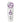 Braun Silk-épil Spazzola Esfoliante di Ricambio 79 per SkinSpa 7951 7921 Viola/Bianco