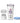 Braun Silk-épil 9 9-710 Epilatore Elettrico Donna Wet & Dry Bianco e Viola 40 Pinzette