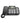 Gigaset DL580 Analog Landline Phone for Seniors Black with Handsfree and Large Buttons
