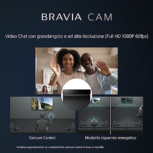 Sony BRAVIA KD-43X75WL TV LED 4K HDR 43 pollici Google TV Nero