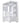 ASUS A31 PLUS TG Case ATX Bianco con Ventole ARGB e Supporto Radiatori 360mm