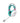 ASUS TUF Gaming H1 Gen II Hatsune Miku Edition Cuffie Gaming Cablate USB-A, Driver 40 mm, Surround 7.1, Microfono TeamSpeak, PC/PS5, Bianco/Turchese/Rosa