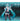 ASUS TUF Gaming P1 Hatsune Miku Tappetino Mouse Turchese Tessuto Antiscivolo