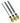 KIOBALL Set 3 Lime Professionali 20,3 cm Acciaio al Carbonio per Metallo e Legno