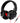 JVC Cuffia Auricolare HA-MR77X-E a Padiglione Cablata Nero e Rosso