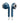 JVC HA-F19M Auricolari In-Ear Cablati Blu/Grigio con Microfono