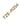Brother TZE-R254 Nastro in Tessuto per Etichettatrice Oro su Bianco 24mm x 4m