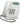 Panasonic KX-TS880 Telefono Fisso Bianco con Vivavoce, Display LCD e ID Chiamate
