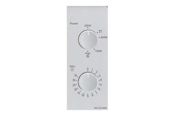 Panasonic Microonde NN-E22JMMEPG 800W 20L Grigio Solo Microonde Superficie Piana