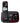 Panasonic KX-TGM420EXB Telefono DECT Cordless Nero con Segreteria e Display 1.8"