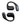 Panasonic RB-F10DE Auricolari Wireless Bluetooth Aperti Nero Musica e Chiamate